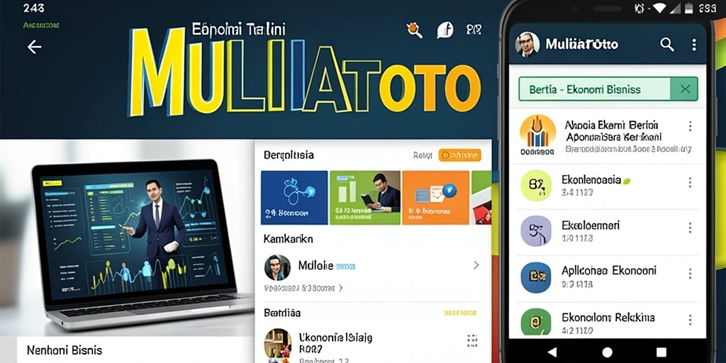Antarmuka MULIATOTO yang modern dan informatif.