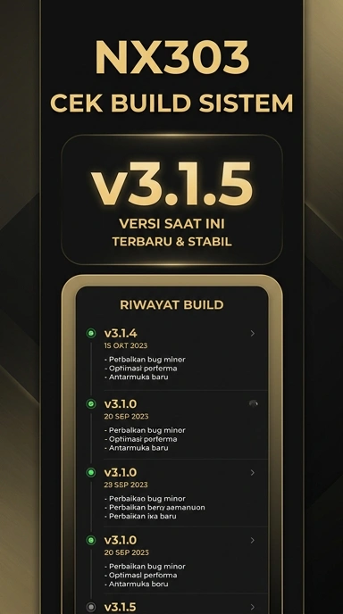 Riwayat Versi nx303 untuk Pengguna Android